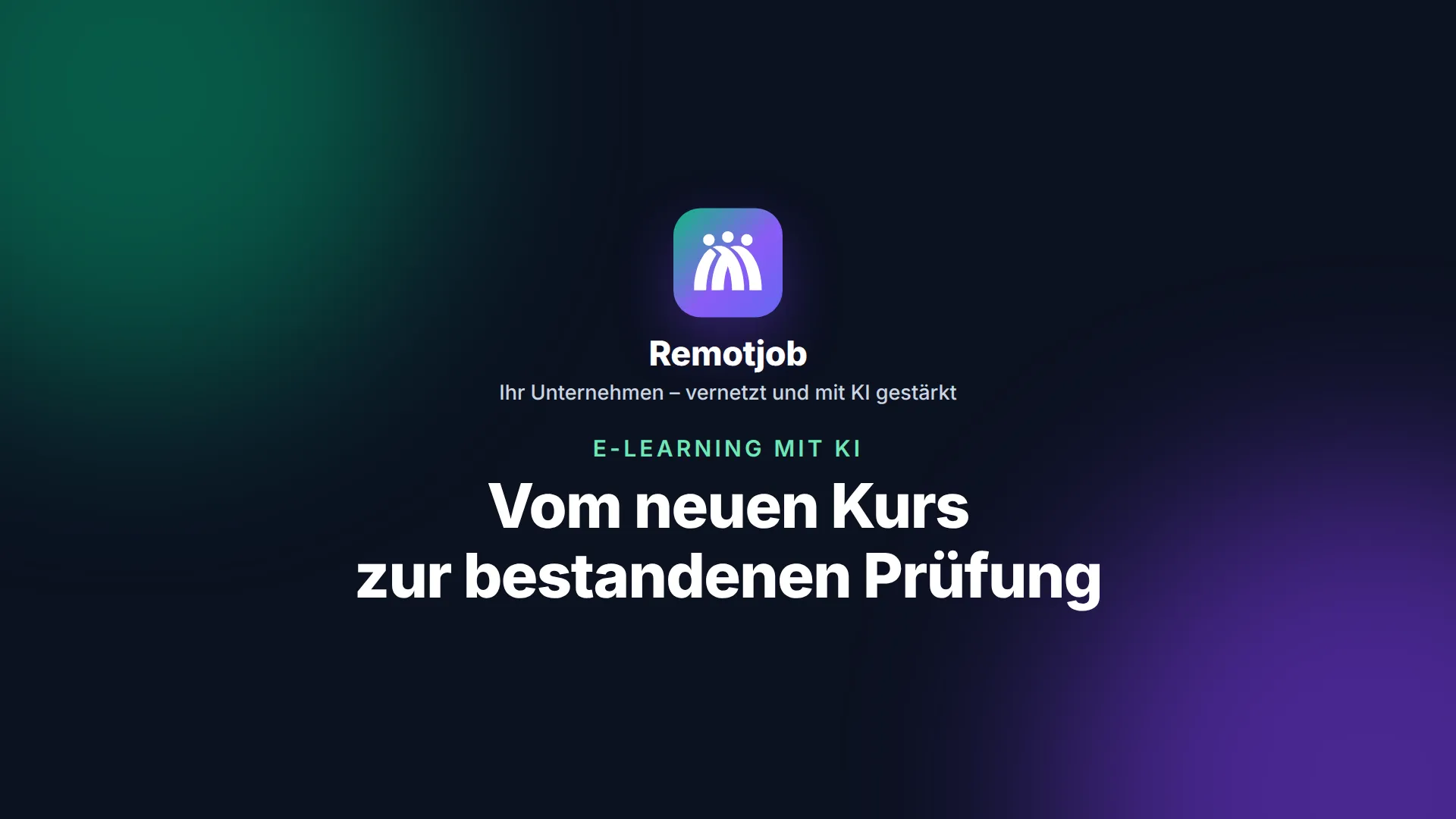 Vorschaubild des Videos „Vom neuen Kurs zur bestandenen Prüfung“ (Querformat)