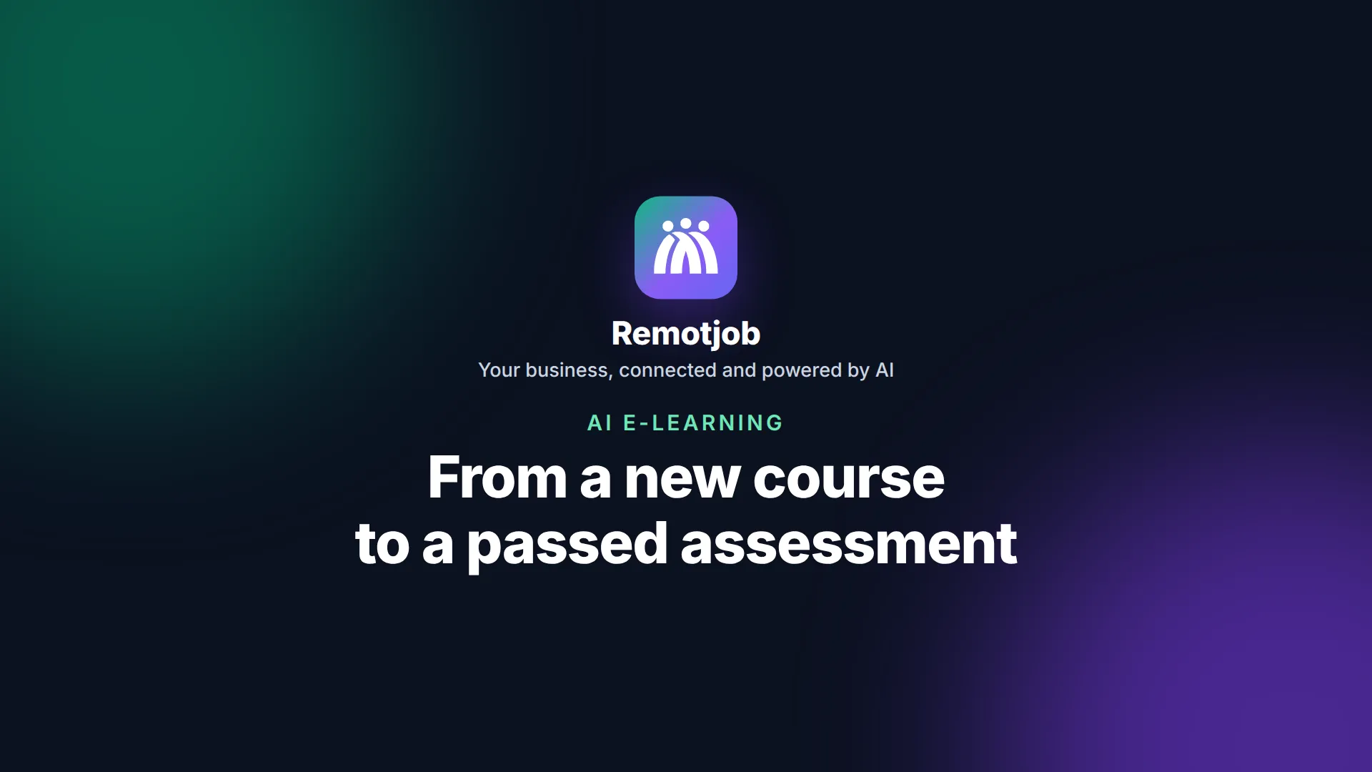 Thumbnail of the video “From a new course to a passed assessment” (Landscape)