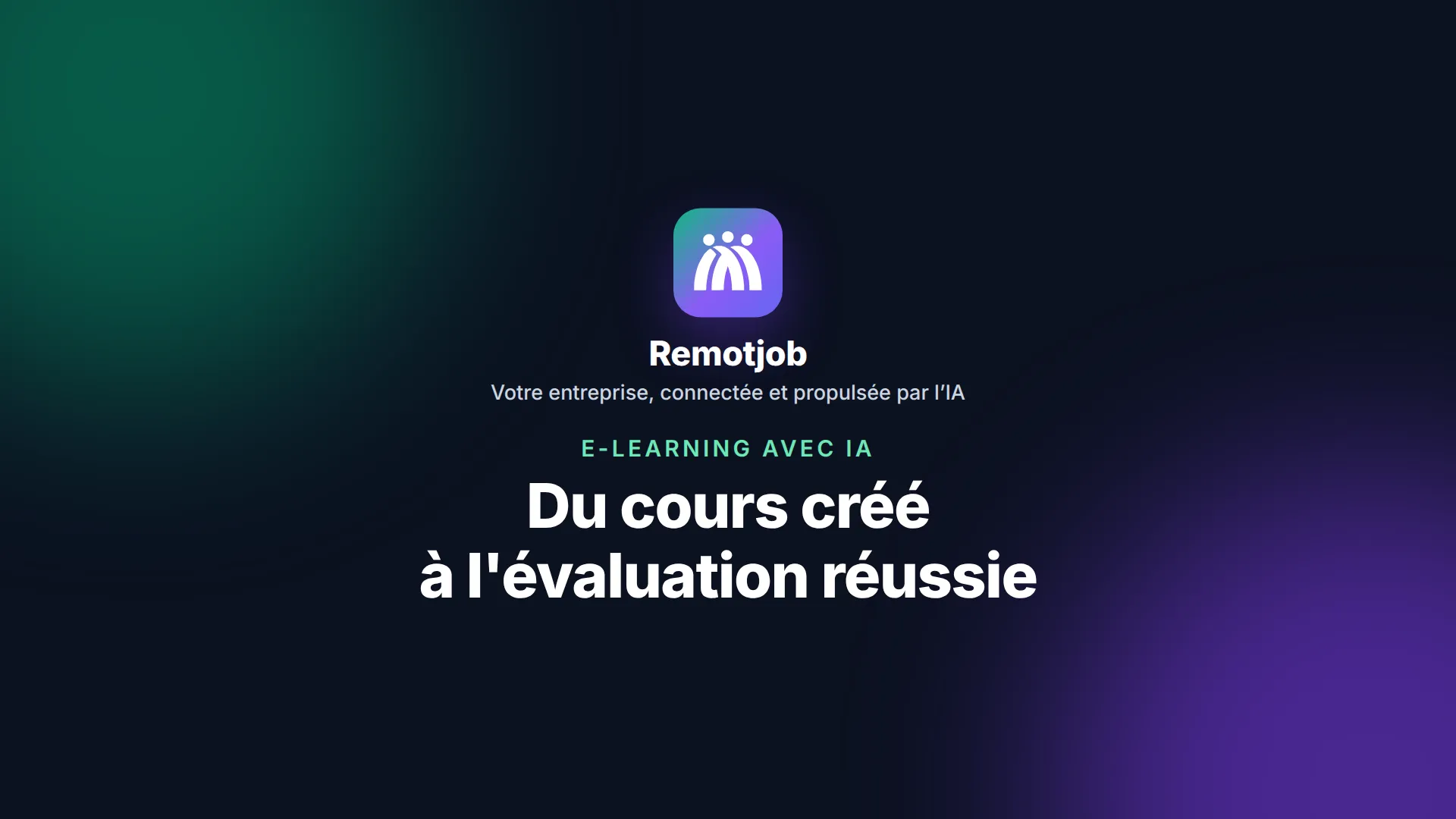 Miniature de la vidéo « Du cours créé à l'évaluation réussie » (Paysage)