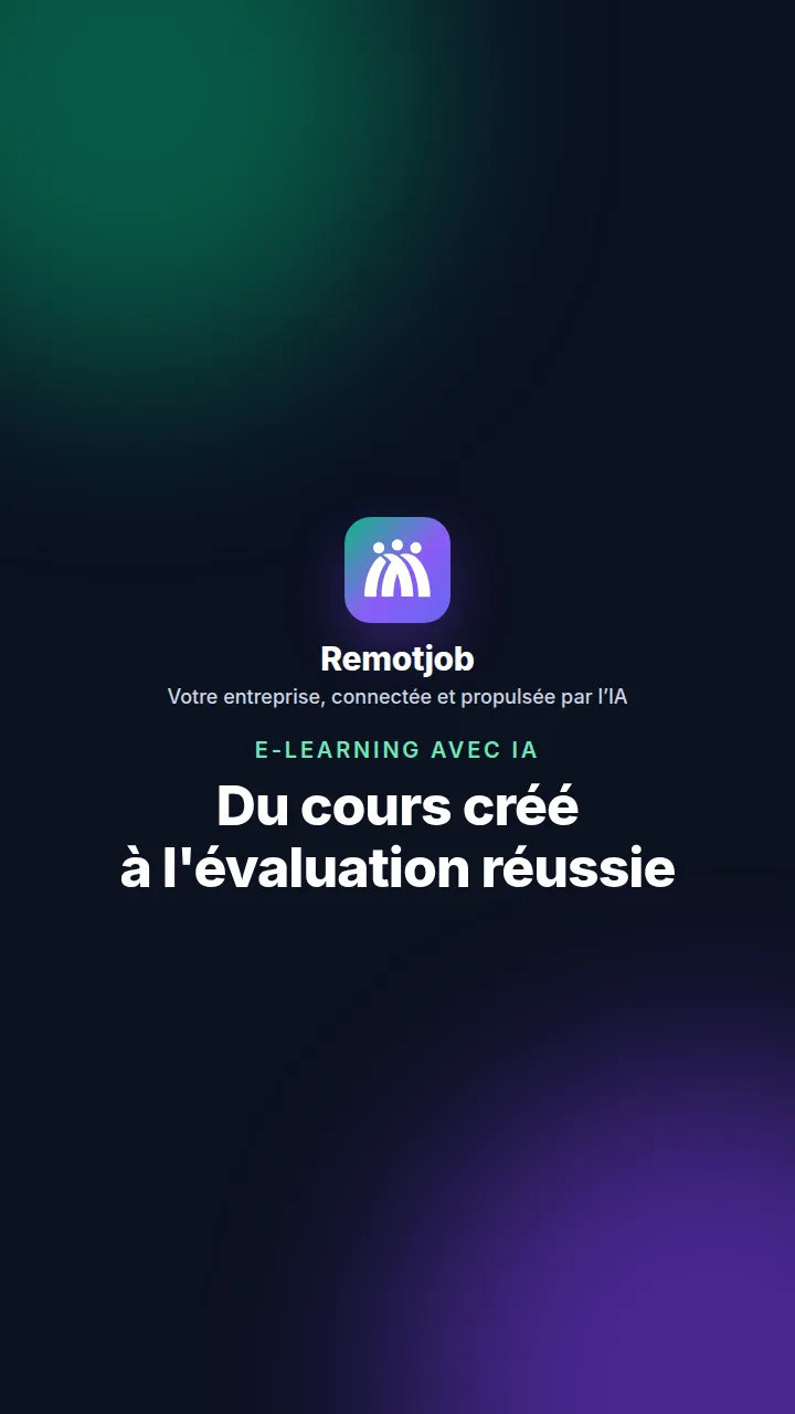 Miniature de la vidéo « Du cours créé à l'évaluation réussie » (Portrait)