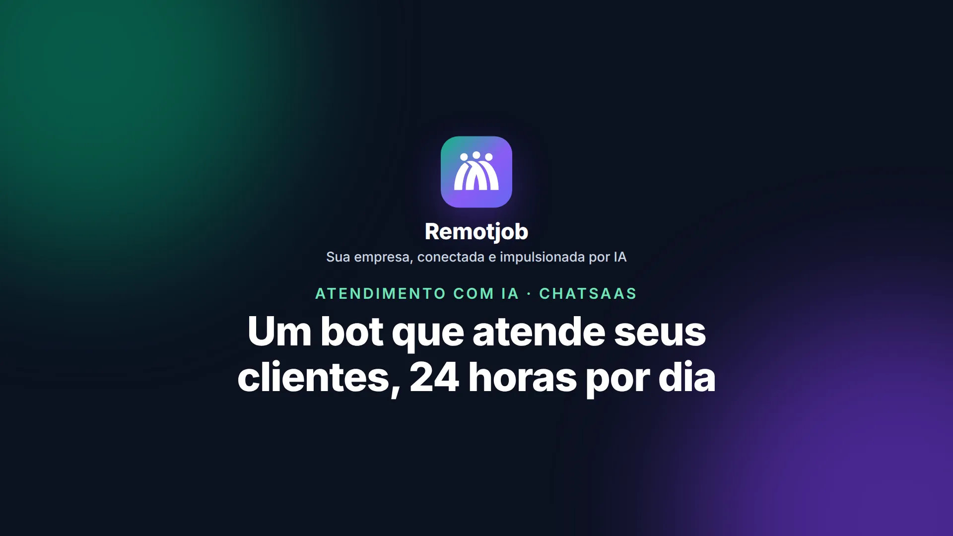 Capa do vídeo “Um bot que atende seus clientes, 24 horas por dia” (Horizontal)