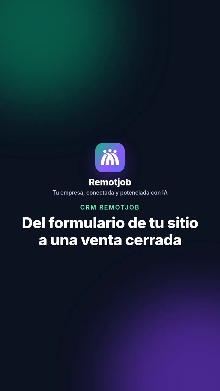 Portada del video «Del formulario de tu sitio a una venta cerrada» (Vertical)