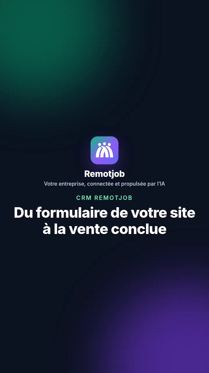 Miniature de la vidéo « Du formulaire de votre site à la vente conclue » (Portrait)