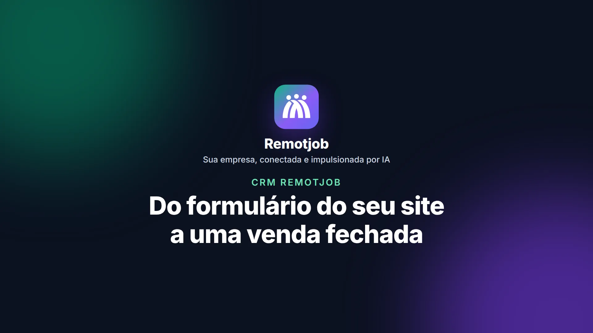 Capa do vídeo “Do formulário do seu site a uma venda fechada” (Horizontal)