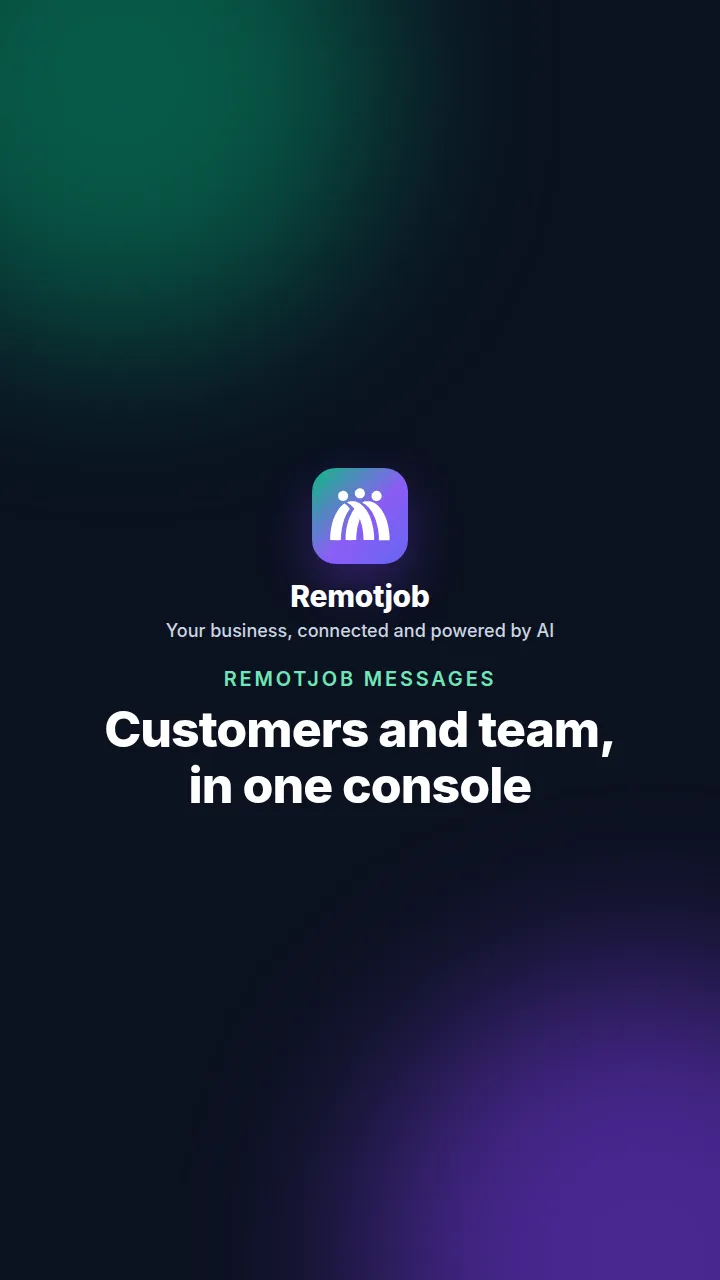 Thumbnail of the video “All your chats in one console” (Portrait)