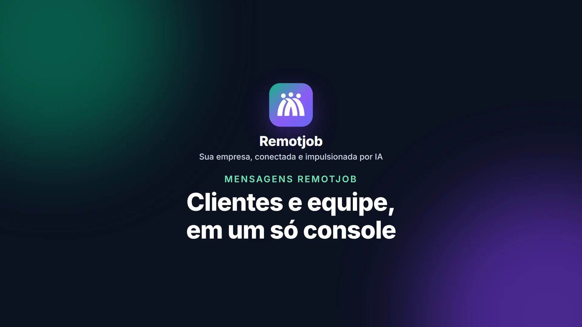 Capa do vídeo “Todos os seus chats em um só console” (Horizontal)