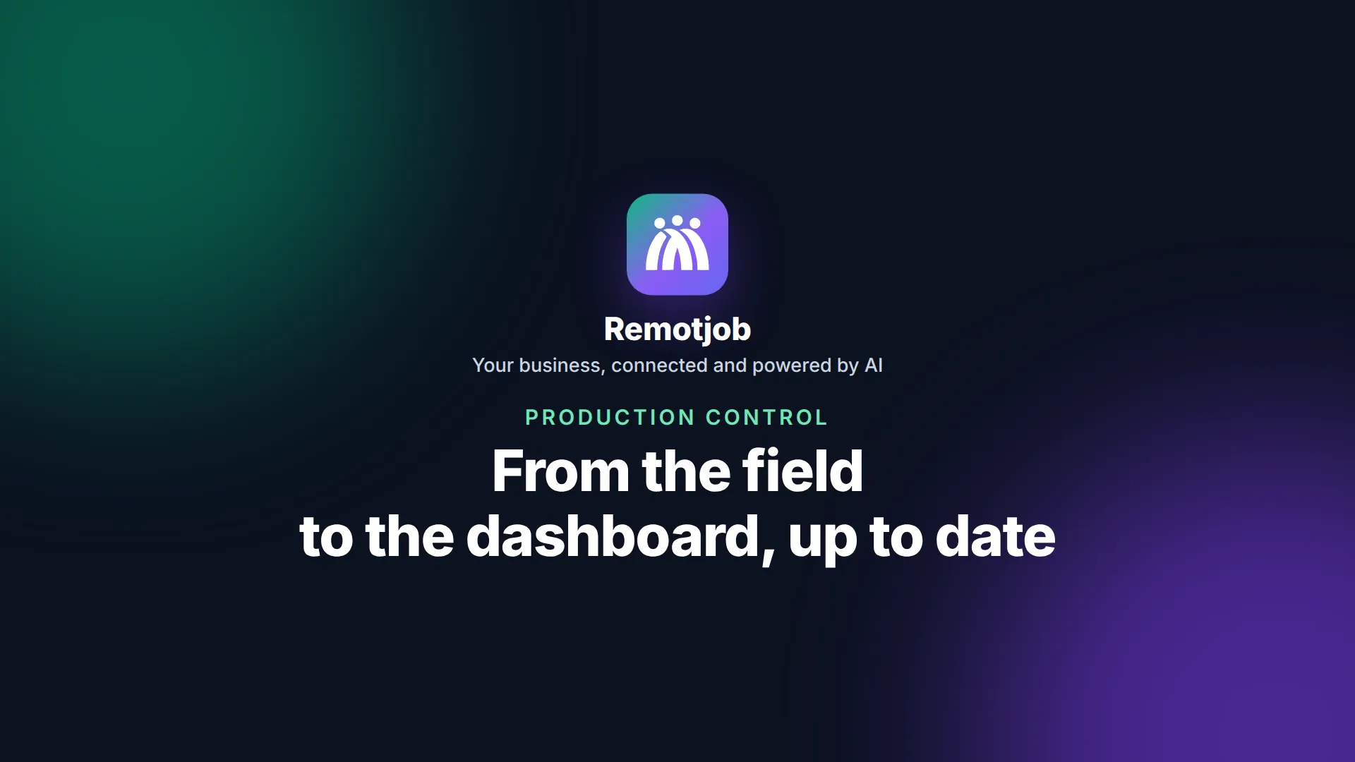 Thumbnail of the video “From the field to the dashboard, up to date” (Landscape)