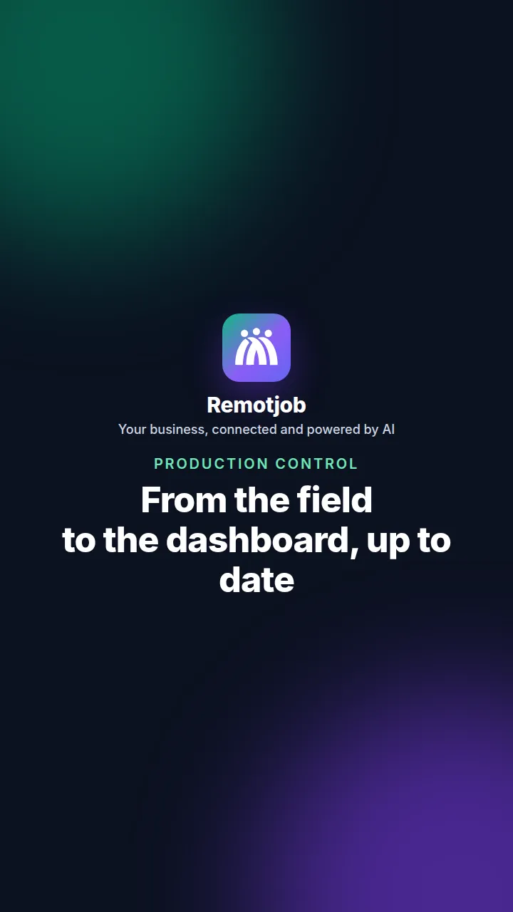 Thumbnail of the video “From the field to the dashboard, up to date” (Portrait)