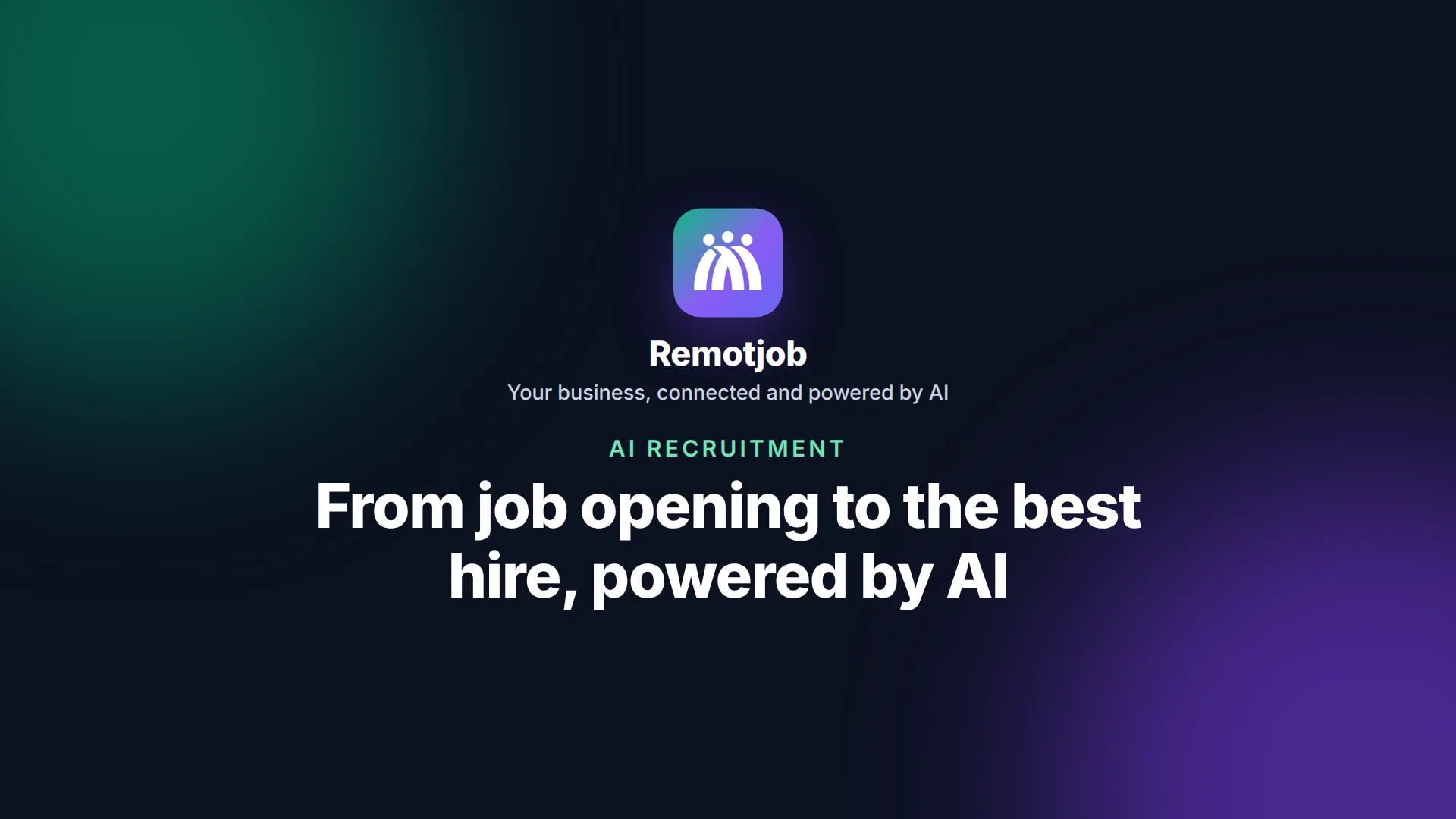 Thumbnail of the video “From job opening to the best hire, powered by AI” (Landscape)