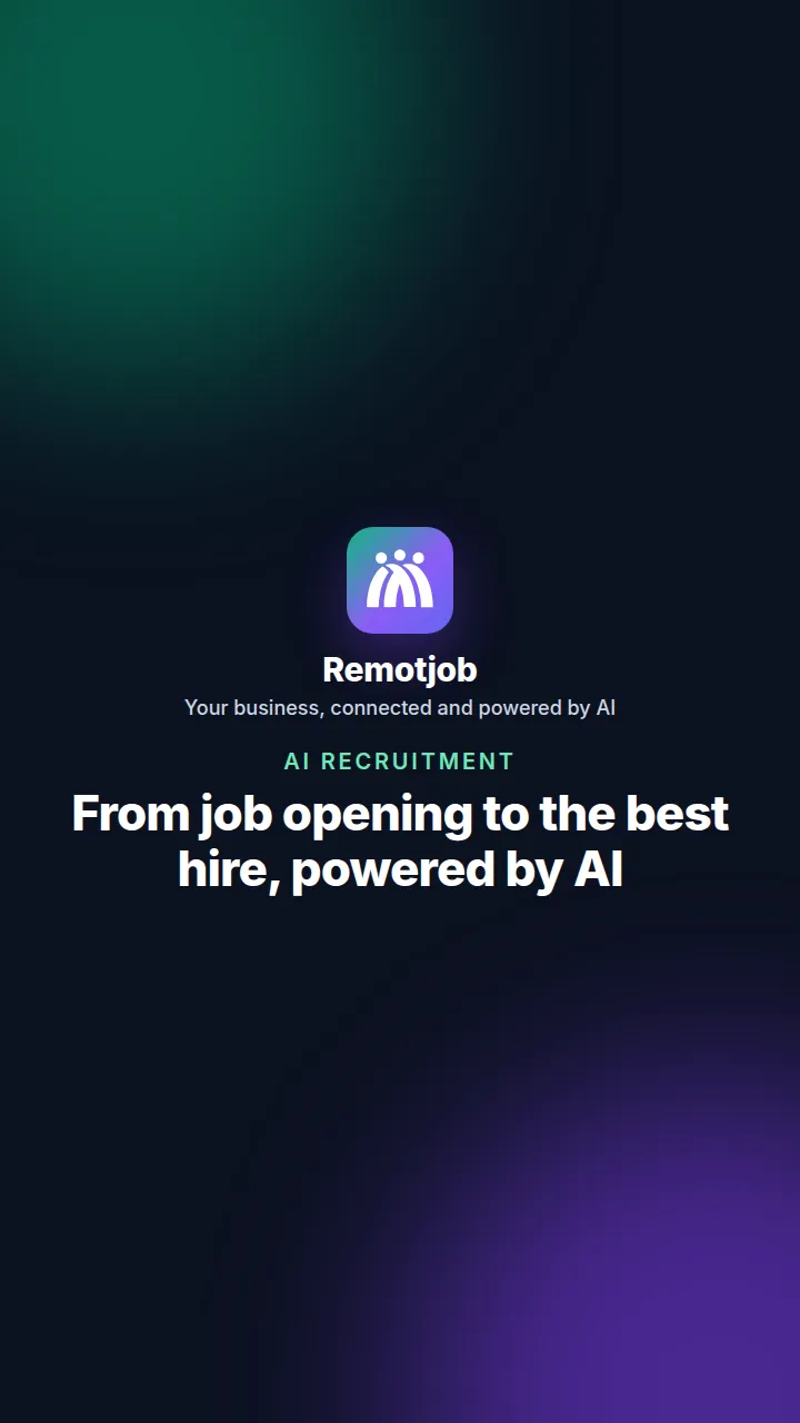 Thumbnail of the video “From job opening to the best hire, powered by AI” (Portrait)
