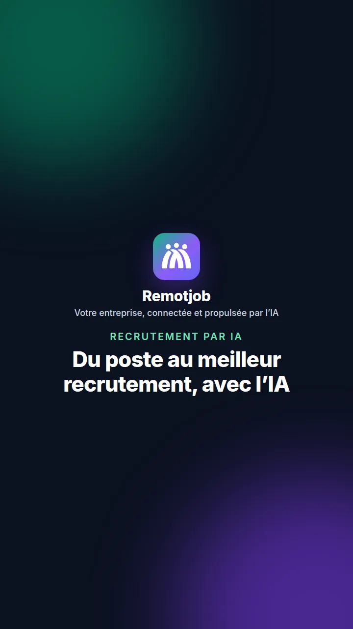 Miniature de la vidéo « Du poste au meilleur recrutement, avec l’IA » (Portrait)