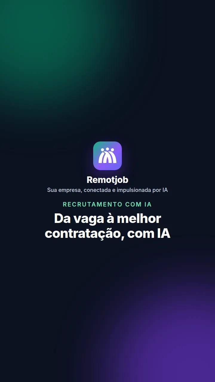 Capa do vídeo “Da vaga à melhor contratação, com IA” (Vertical)