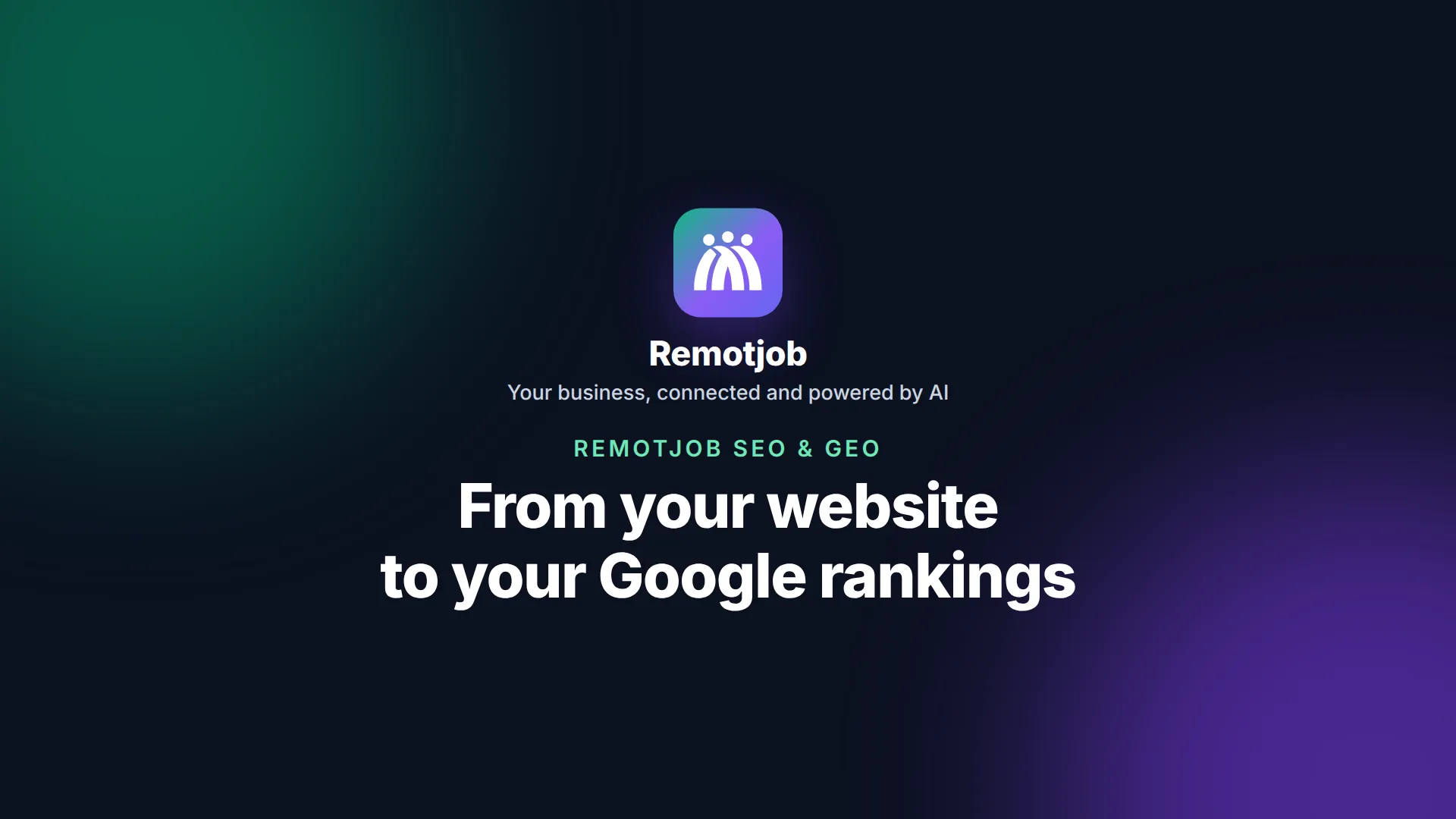 Thumbnail of the video “From your website to your Google rankings” (Landscape)