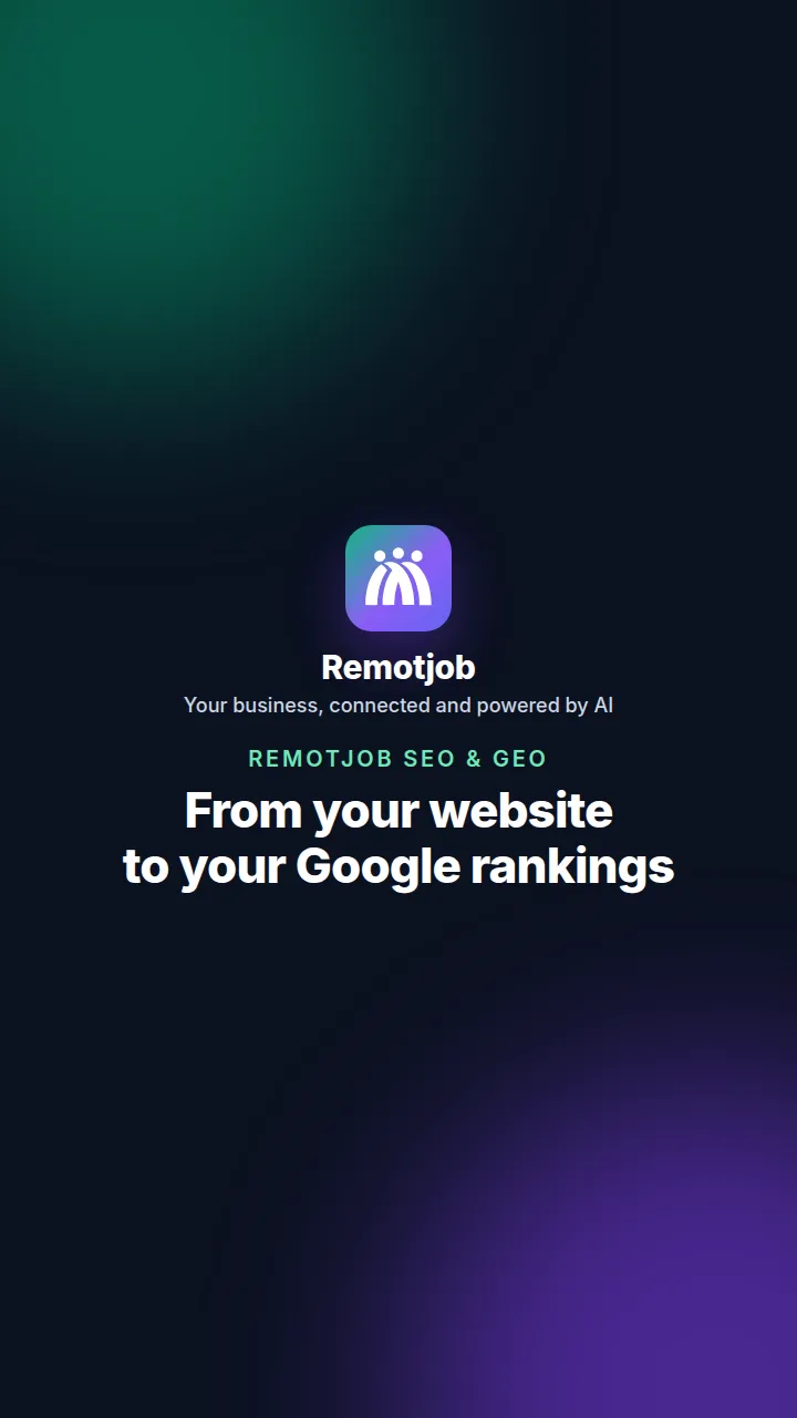 Thumbnail of the video “From your website to your Google rankings” (Portrait)