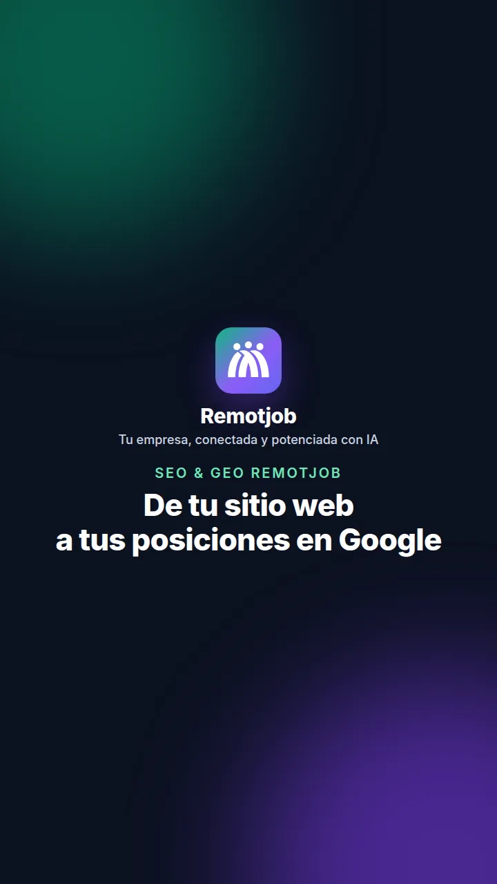 Portada del video «De tu sitio web a tus posiciones en Google» (Vertical)