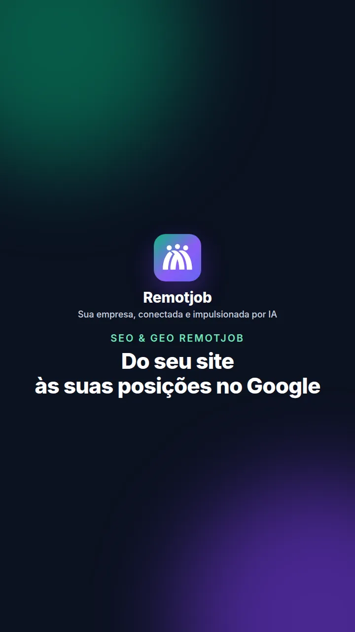 Capa do vídeo “Do seu site às suas posições no Google” (Vertical)