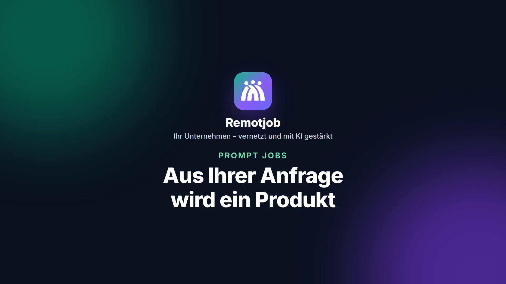 Vorschaubild des Videos „Aus Ihrer Anfrage wird ein Produkt“ (Querformat)