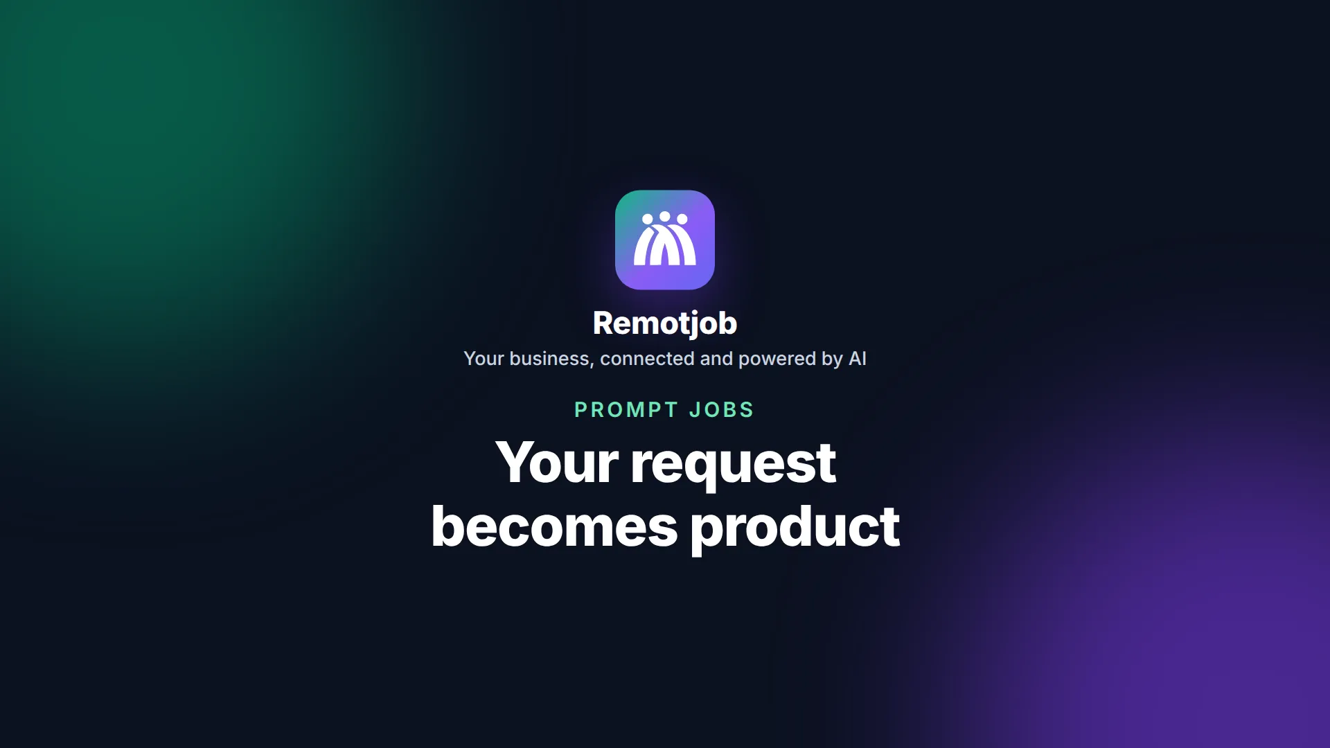 Thumbnail of the video “Your request becomes product” (Landscape)