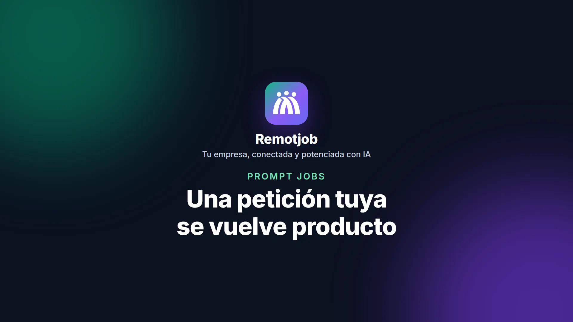 Portada del video «Una petición tuya se vuelve producto» (Horizontal)