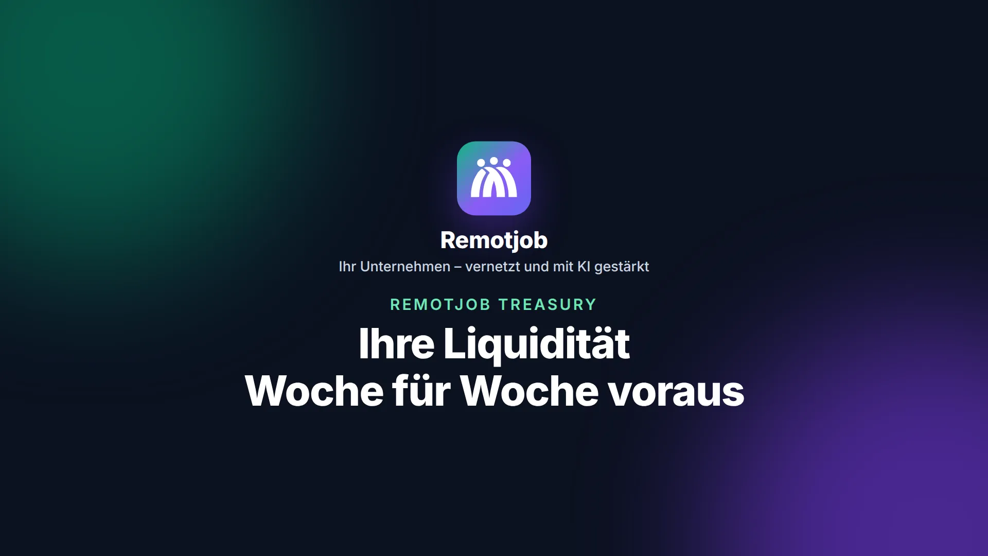 Vorschaubild des Videos „Ihre Liquidität Woche für Woche voraus“ (Querformat)