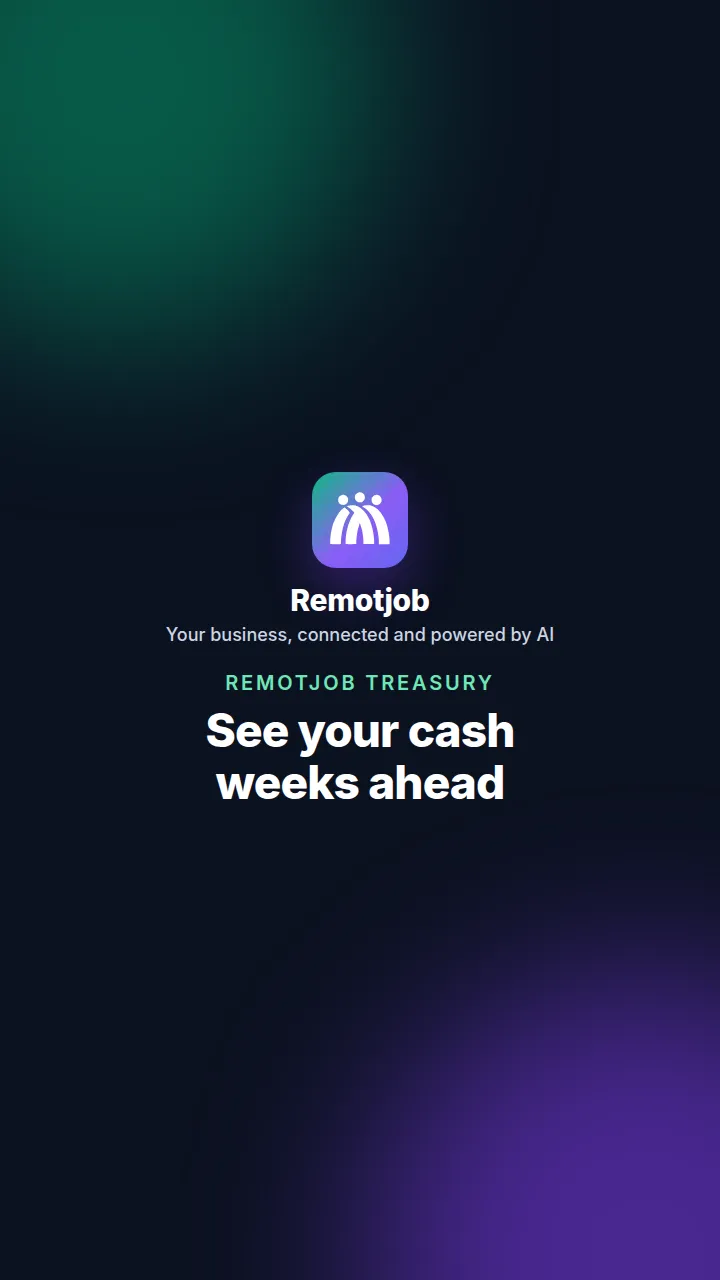 Thumbnail of the video “See your cash weeks ahead” (Portrait)
