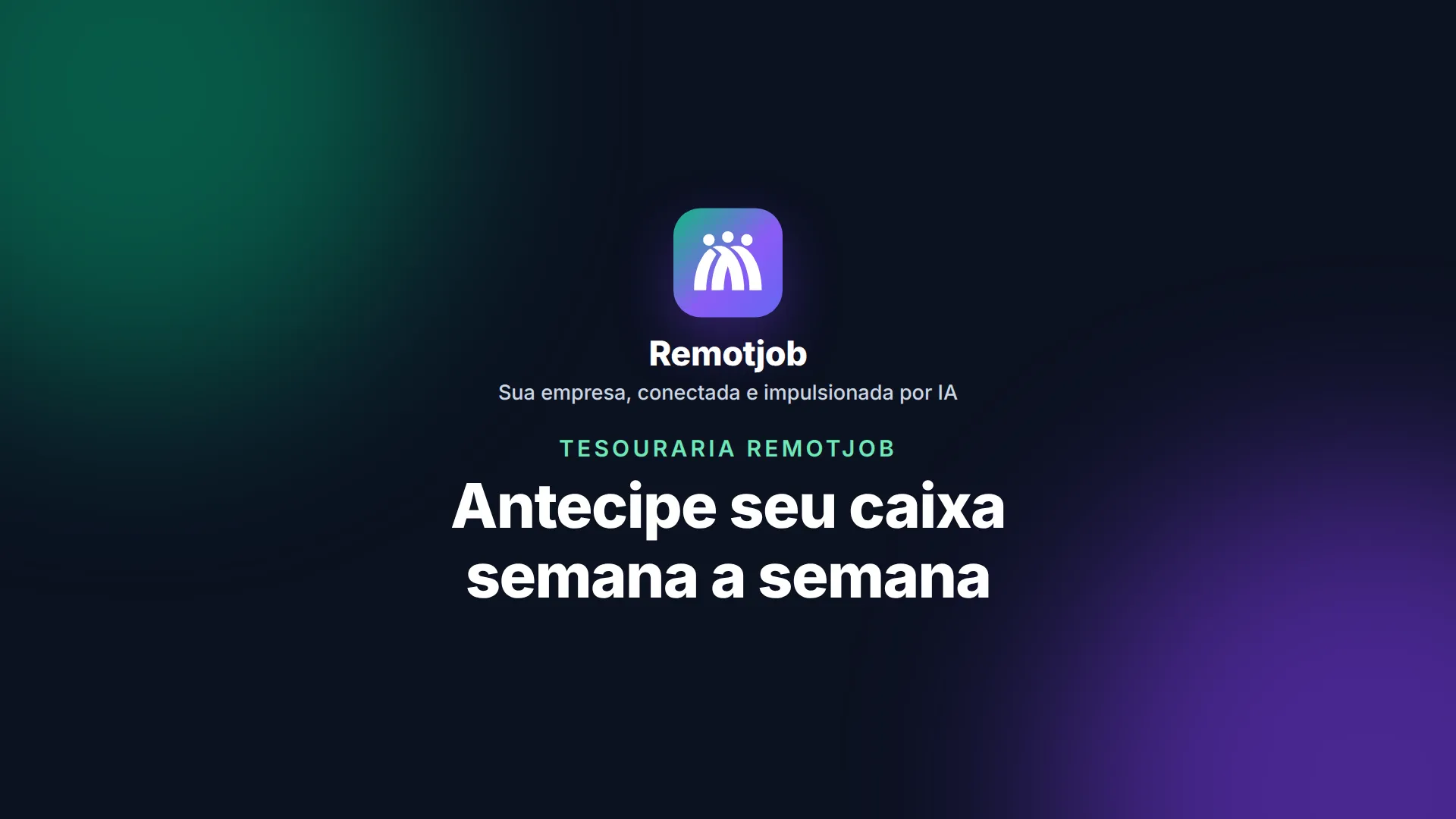 Capa do vídeo “Antecipe seu caixa semana a semana” (Horizontal)