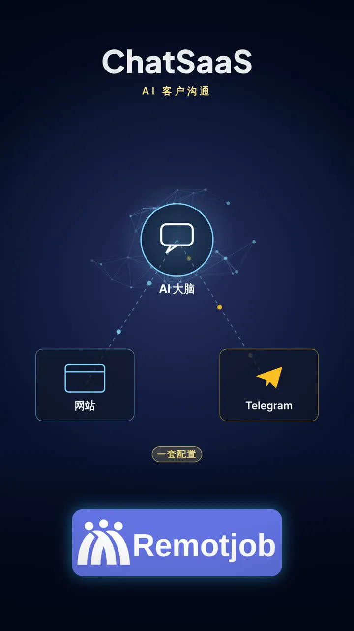 视频《1 分钟了解AI 支持（ChatSaaS）》封面（竖屏）